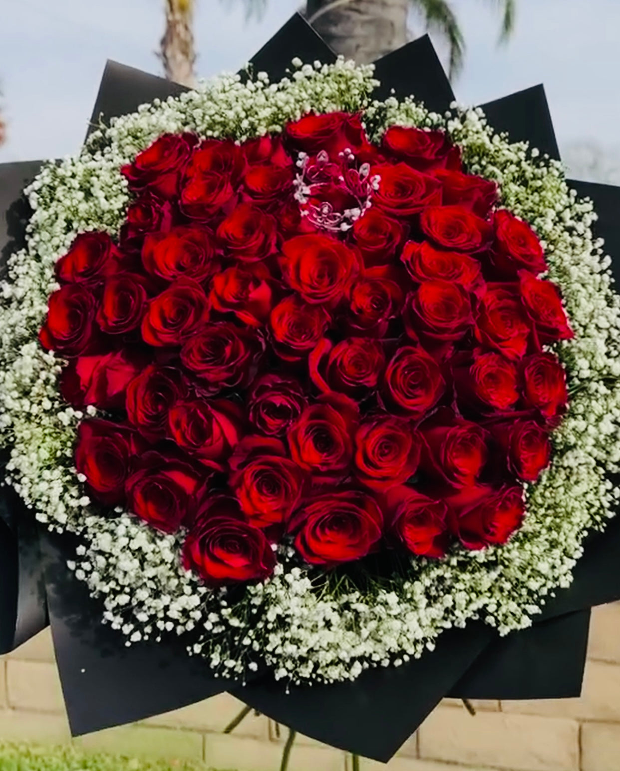 Buchet Romantic 51 Trandafiri